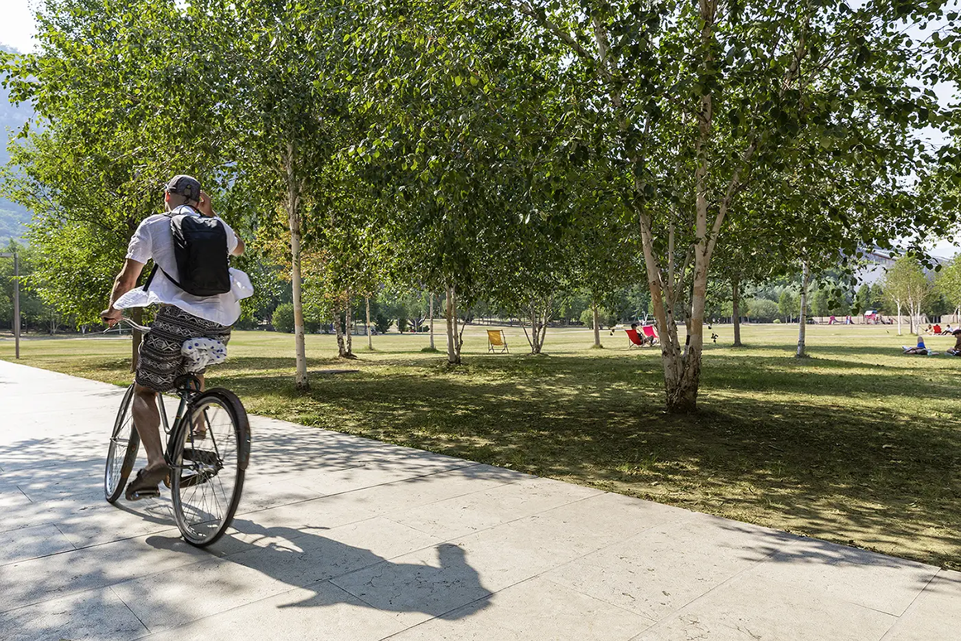 Pista ciclabile del parco delle Albere